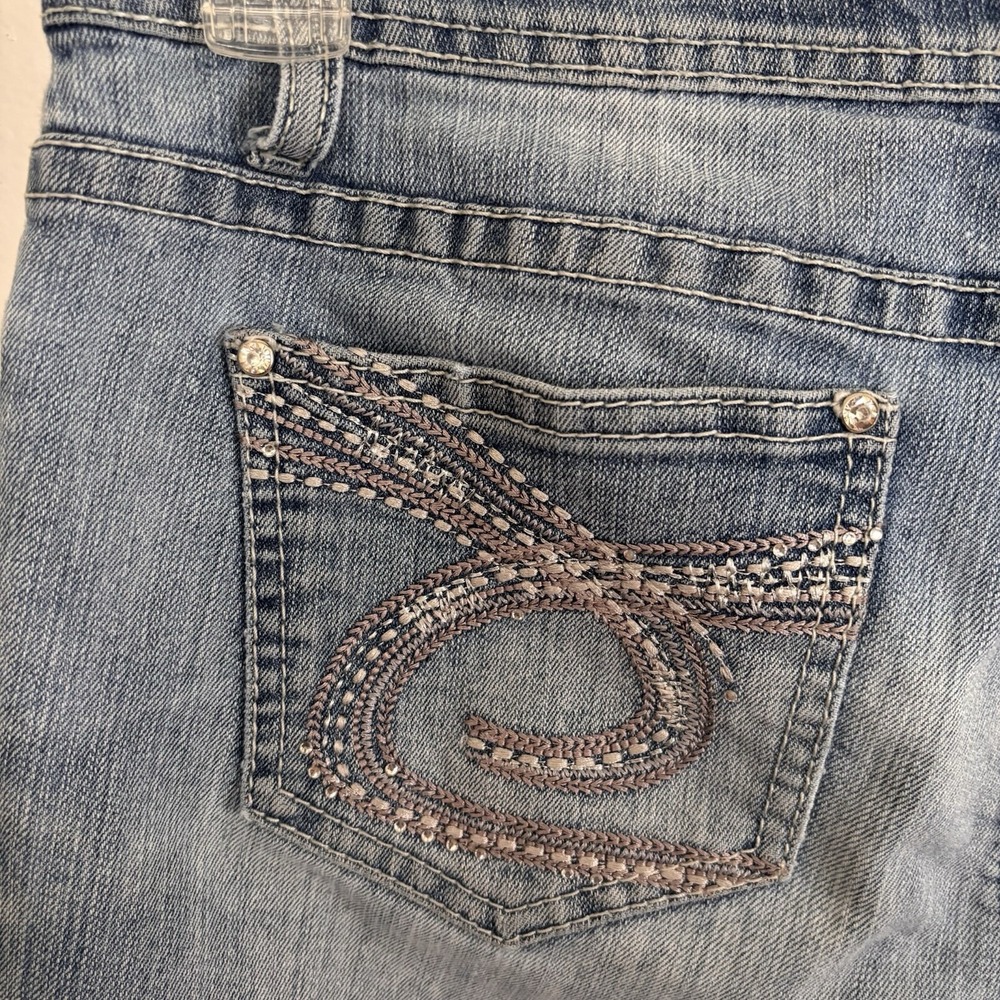EARL JEANS Women's RN#89302 STRAIGHT‎ LEG Stretch Medium Wash - Size 6 - Picture 10 of 14